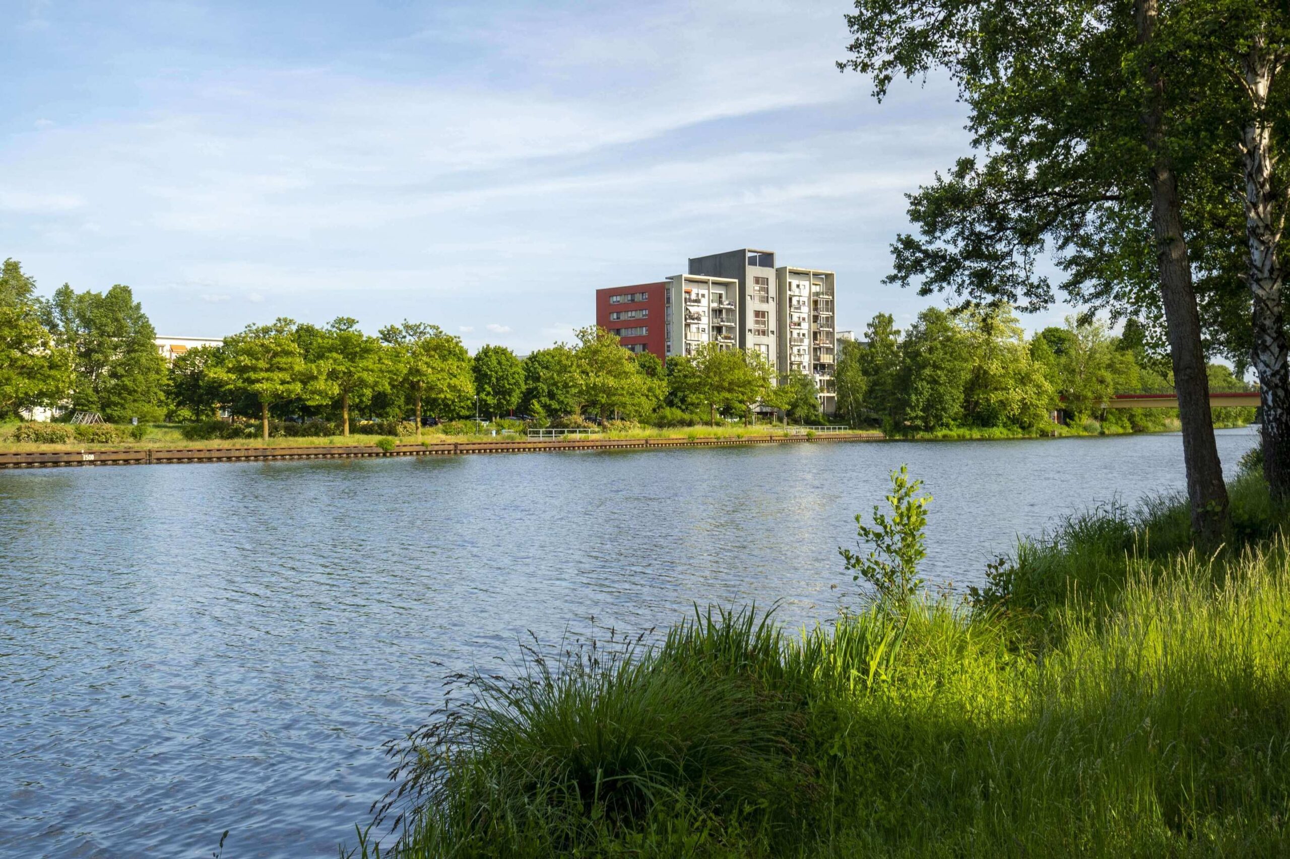 Blick auf "Insel" Eisenhüttenstadt, Foto: Dominic Mocker